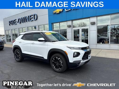 Summit White 2023 Chevrolet Trailblazer LT