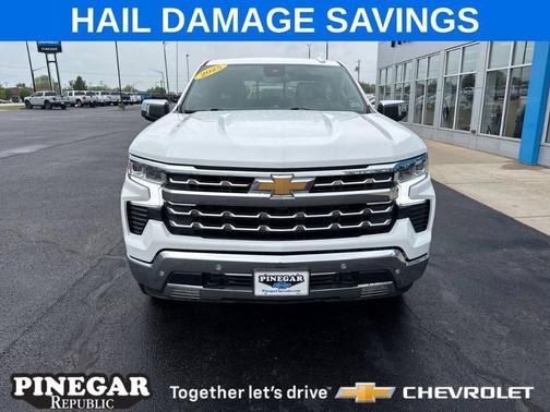 Summit White 2025 Chevrolet Silverado 1500 LTZ