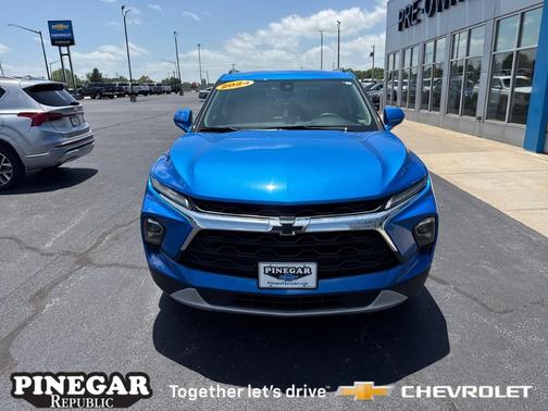 Rip Tide Blue 2024 Chevrolet Blazer LT