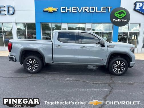 Gray 2024 GMC Sierra 1500 AT4
