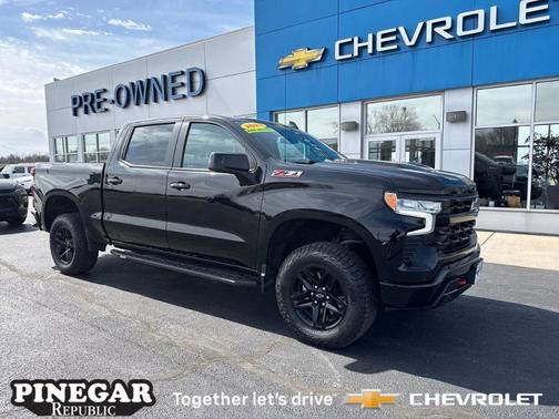 Black 2023 Chevrolet Silverado 1500 LT Trail Boss