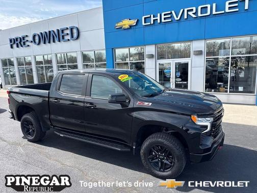 Black 2023 Chevrolet Silverado 1500 LT Trail Boss