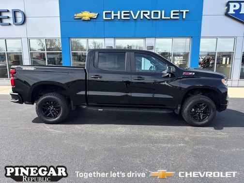 Black 2023 Chevrolet Silverado 1500 LT Trail Boss