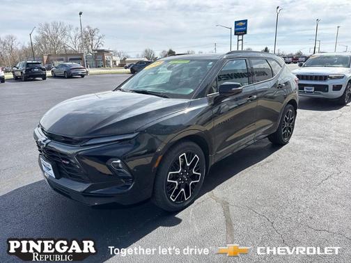 Black 2023 Chevrolet Blazer RS