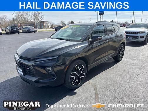 Black 2023 Chevrolet Blazer RS