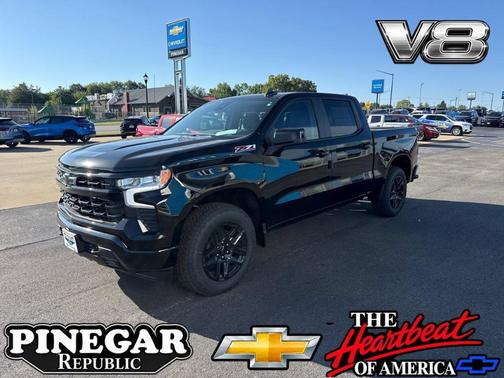 Black 2026 Chevrolet Silverado 1500 RST