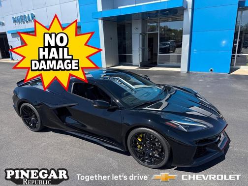 Black 2026 Chevrolet Corvette Z06