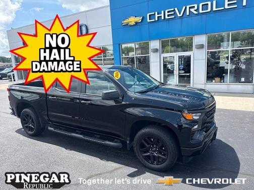 Black 2024 Chevrolet Silverado 1500 Custom