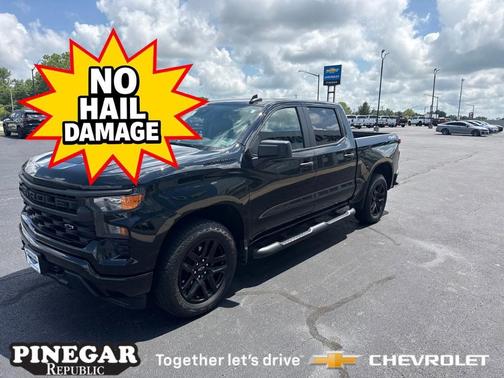 Black 2024 Chevrolet Silverado 1500 Custom