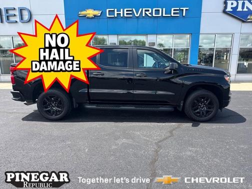 Black 2024 Chevrolet Silverado 1500 Custom