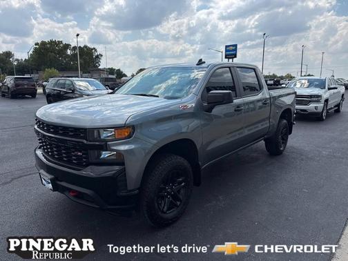 Satin Steel Metallic 2022 Chevrolet Silverado 1500 Limited Custom Trail Boss