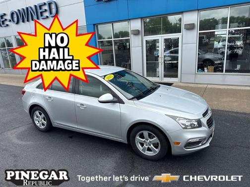 Silver Ice Metallic 2015 Chevrolet Cruze 1LT