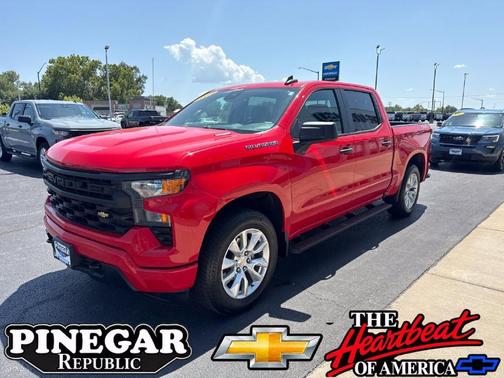 Red 2024 Chevrolet Silverado 1500 Custom