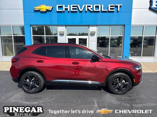 Cinnabar Metallic 2023 Buick Envision Essence