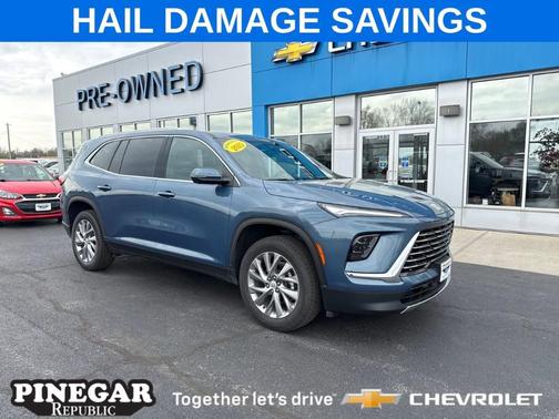 Ocean Blue Metallic 2025 Buick Enclave Preferred