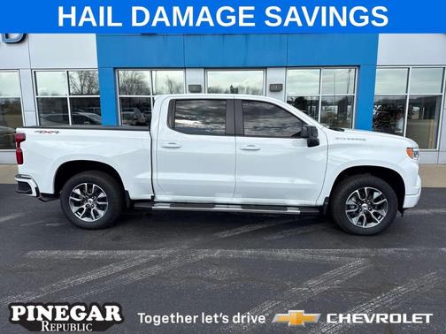 Summit White 2024 Chevrolet Silverado 1500 RST