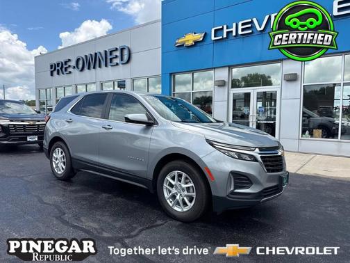 Sterling Gray Metallic 2024 Chevrolet Equinox LT