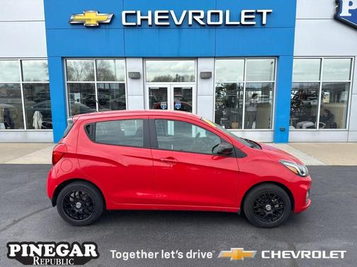 Red 2019 Chevrolet Spark LS