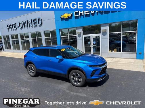 Rip Tide Blue 2024 Chevrolet Blazer LT