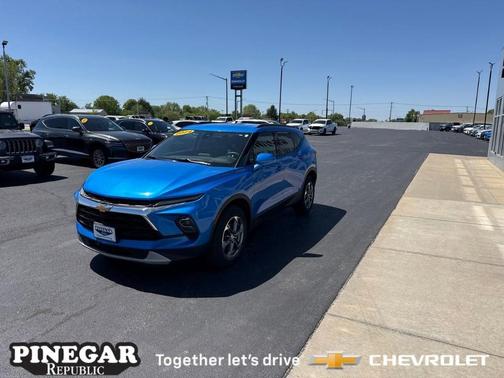 Rip Tide Blue 2024 Chevrolet Blazer LT