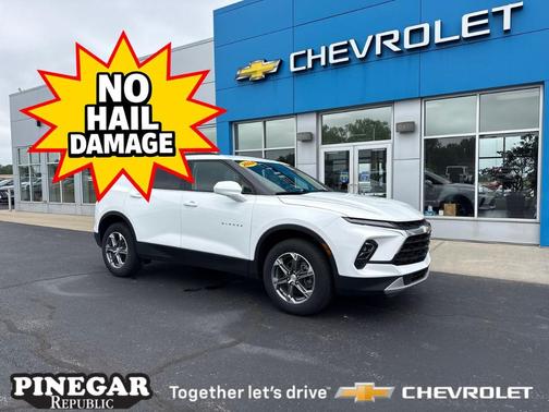 Summit White 2024 Chevrolet Blazer LT