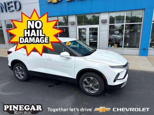 Summit White 2024 Chevrolet Blazer LT