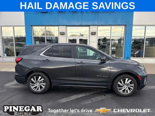 Gray 2022 Chevrolet Equinox 1LT