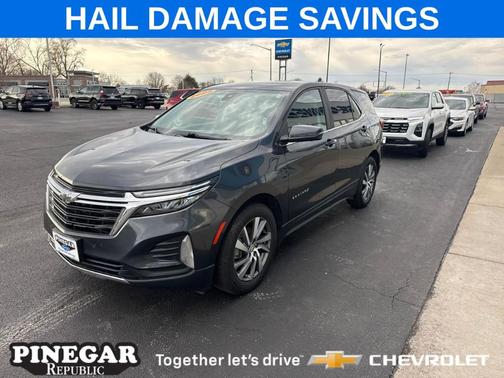Gray 2022 Chevrolet Equinox 1LT