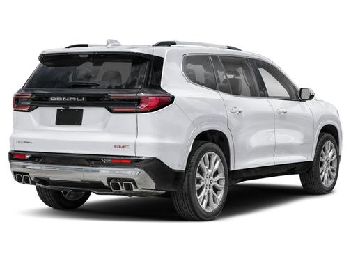 Volcanic Red 2025 GMC Acadia Denali