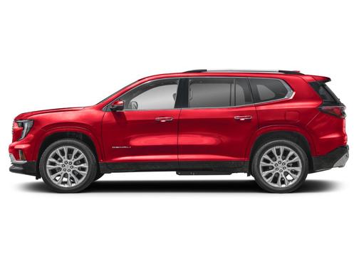 Volcanic Red 2025 GMC Acadia Denali