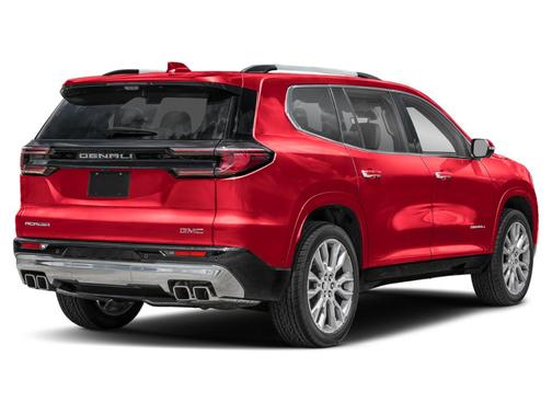 Volcanic Red 2025 GMC Acadia Denali