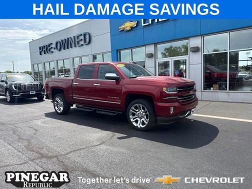 Cajun Red Tintcoat 2018 Chevrolet Silverado 1500 LTZ