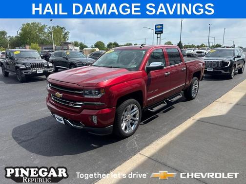 Cajun Red Tintcoat 2018 Chevrolet Silverado 1500 LTZ