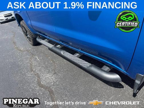 Glacier Blue Metallic 2023 Chevrolet Silverado 1500 LT Trail Boss