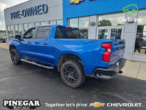 Glacier Blue Metallic 2023 Chevrolet Silverado 1500 LT Trail Boss