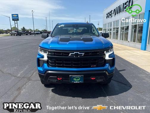 Glacier Blue Metallic 2023 Chevrolet Silverado 1500 LT Trail Boss