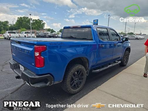 Glacier Blue Metallic 2023 Chevrolet Silverado 1500 LT Trail Boss
