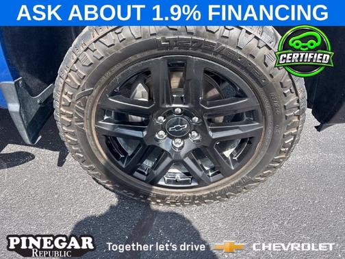 Glacier Blue Metallic 2023 Chevrolet Silverado 1500 LT Trail Boss
