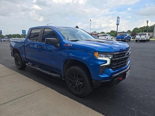 Glacier Blue Metallic 2023 Chevrolet Silverado 1500 LT Trail Boss