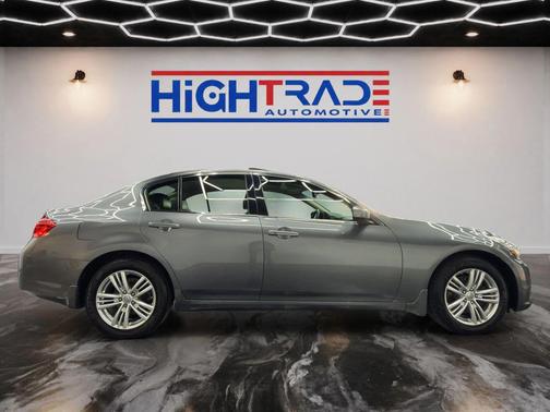 Gray 2013 INFINITI G37 G37x Sedan 4D