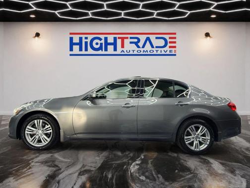Gray 2013 INFINITI G37 G37x Sedan 4D