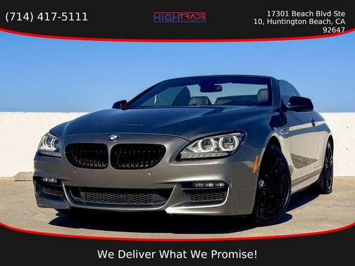 2012 BMW 640 640i Convertible 2D