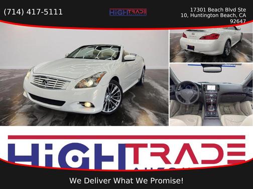 Moonlight White 2011 INFINITI G37 Base