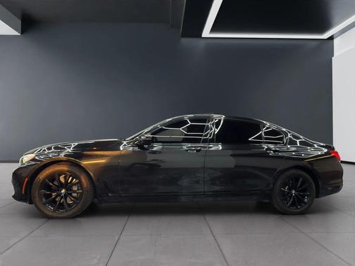 Black 2018 BMW 740 740i Sedan 4D