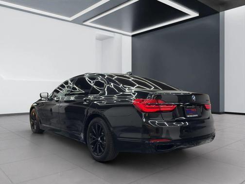 Black 2018 BMW 740 740i Sedan 4D
