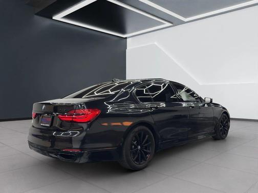 Black 2018 BMW 740 740i Sedan 4D