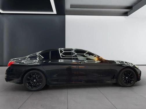Black 2018 BMW 740 740i Sedan 4D