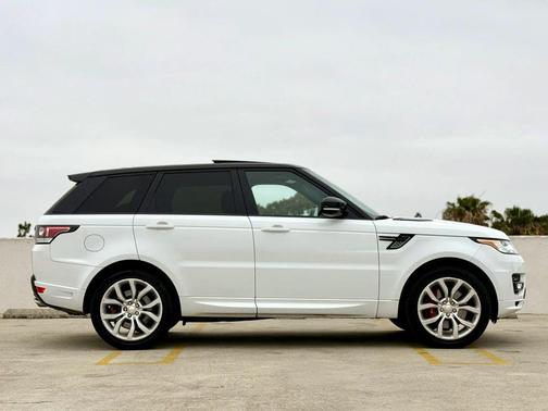 White 2015 Land Rover Range Rover Sport Supercharged Autobiography
