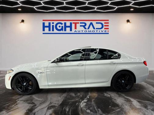 White 2015 BMW 550 i xDrive