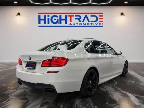 White 2015 BMW 550 i xDrive